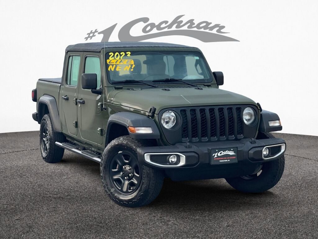 Used 2023 Jeep Gladiator Sport w/ Trailer Tow Package