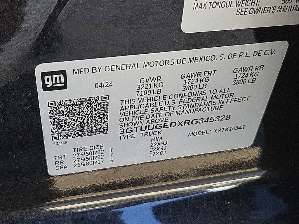 Used 2024 GMC Sierra 1500 Denali w/ Denali Reserve Package image 34