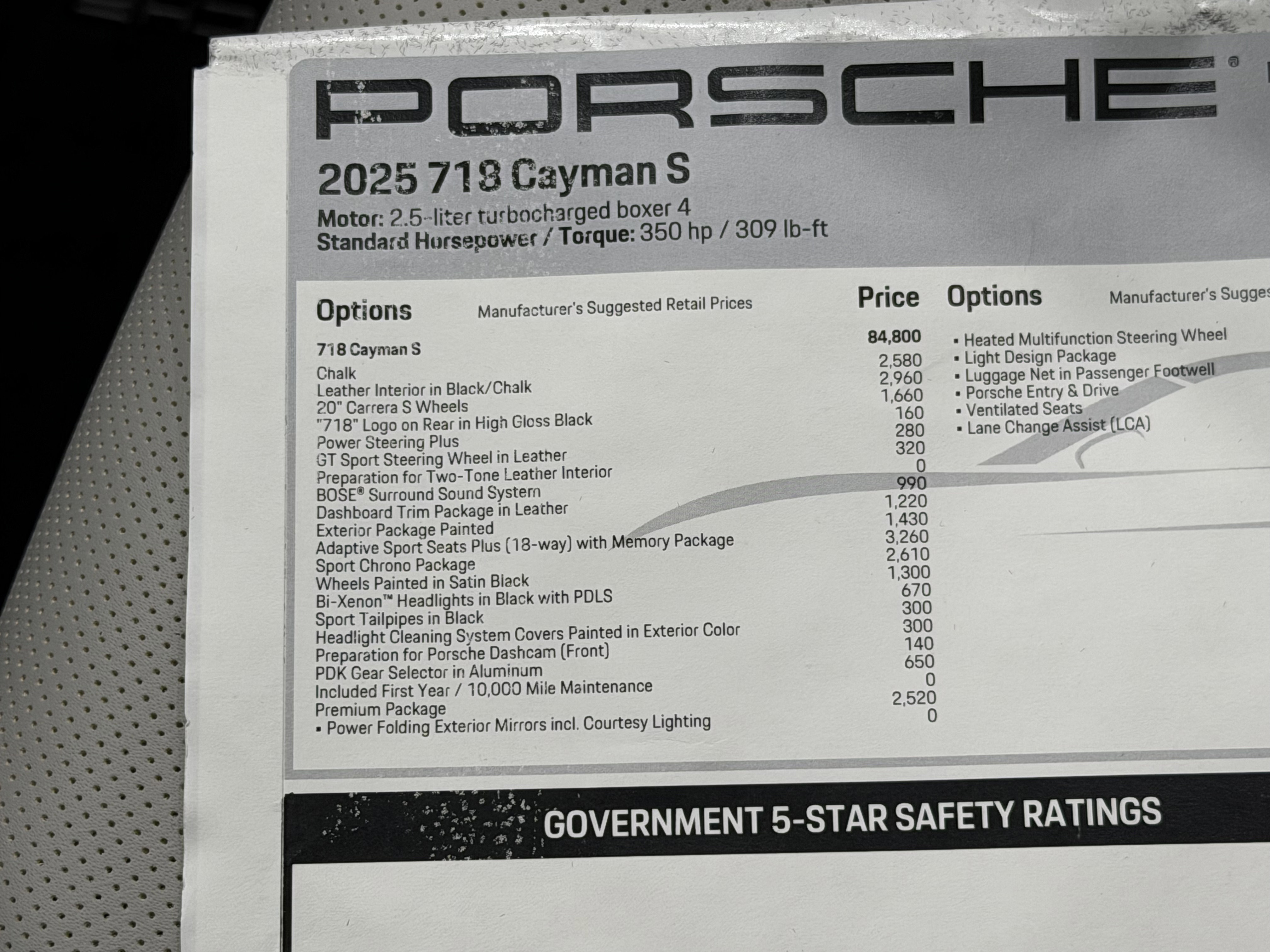 Certified 2025 Porsche 718 Cayman S RWD image 52