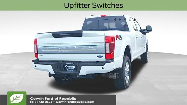 Used 2021 Ford F250 Platinum w/ FX4 Off-Road Package AWD/4WD image 8