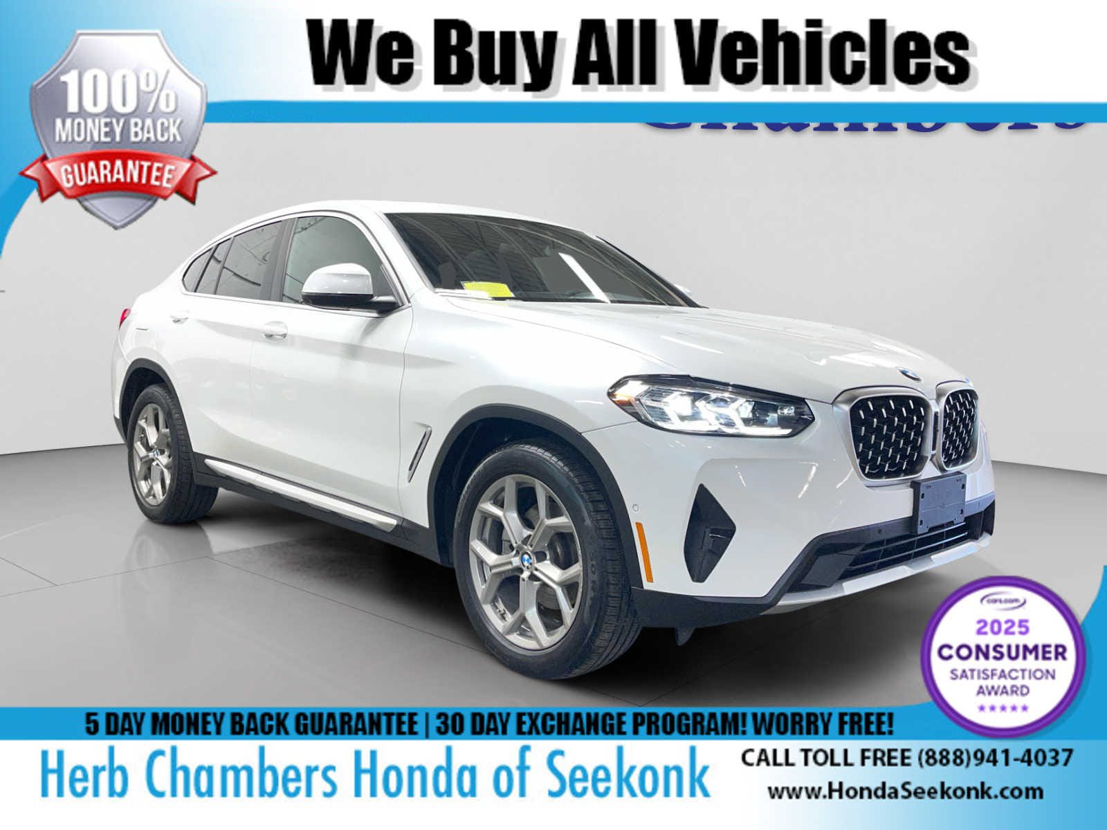 Used 2024 BMW X4 xDrive30i w/ Parking Assistance Package