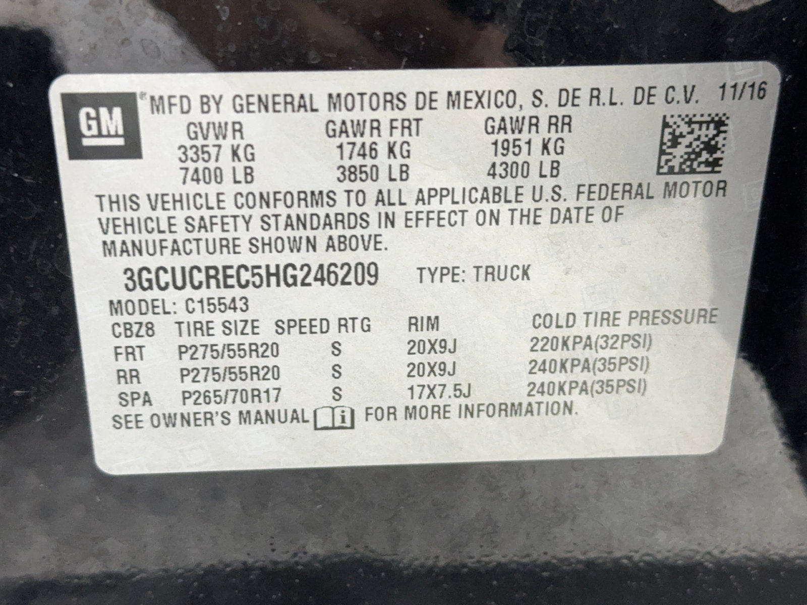 Used 2017 Chevrolet Silverado 1500 LT w/ Max Trailering Package RWD image 49