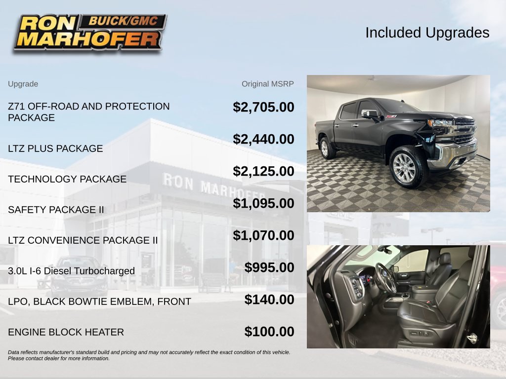 Used 2020 Chevrolet Silverado 1500 LTZ AWD/4WD image 6
