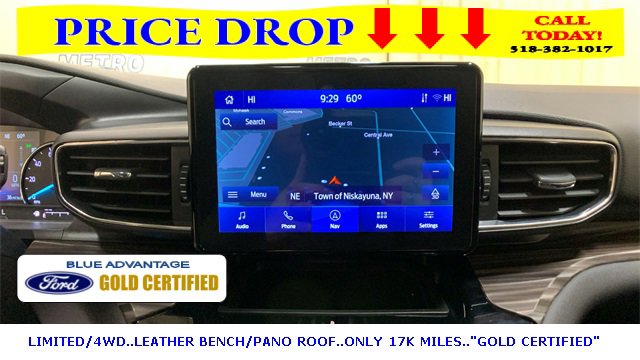 Certified 2022 Ford Explorer Limited w/ Equipment Group 301A image 45