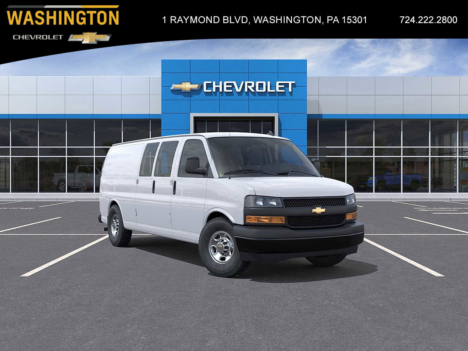 New 2025 Chevrolet Express 3500 Extended w/ Driver Convenience Package image 1