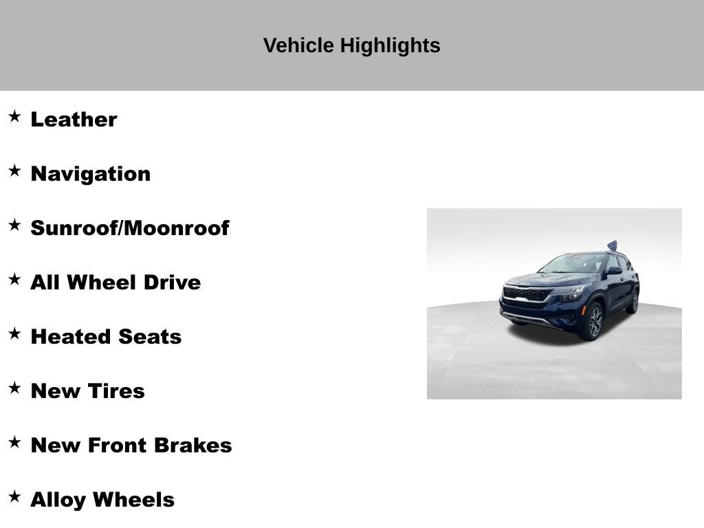 Certified 2023 Kia Seltos EX image 10