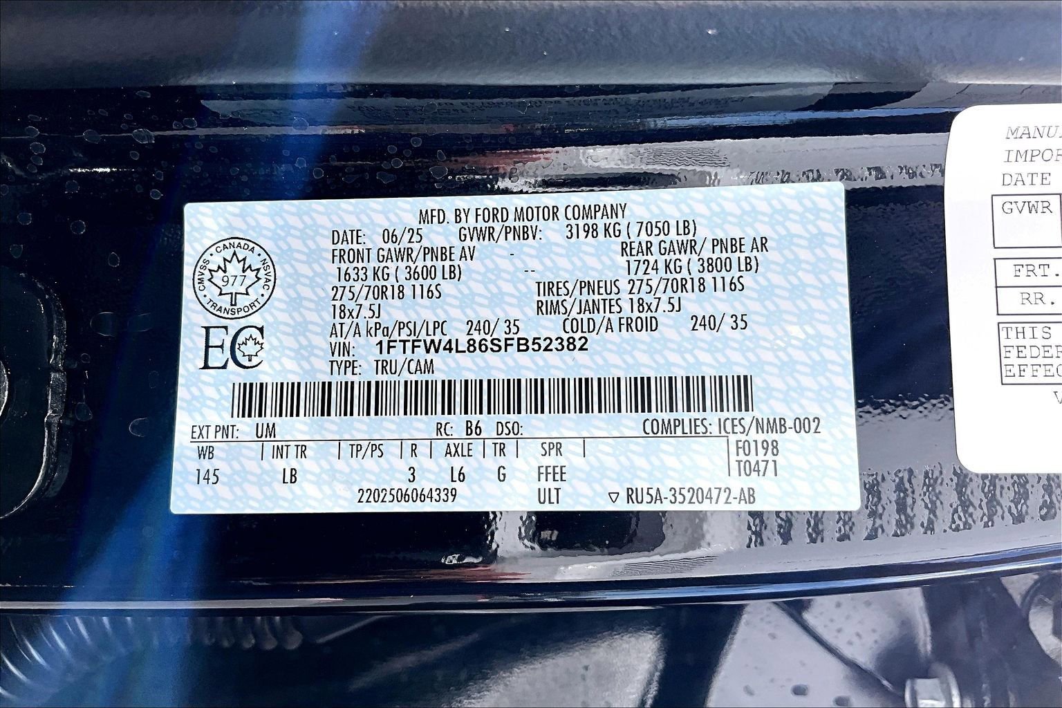 Used 2025 Ford F150 Tremor w/ Tow/Haul Package image 36