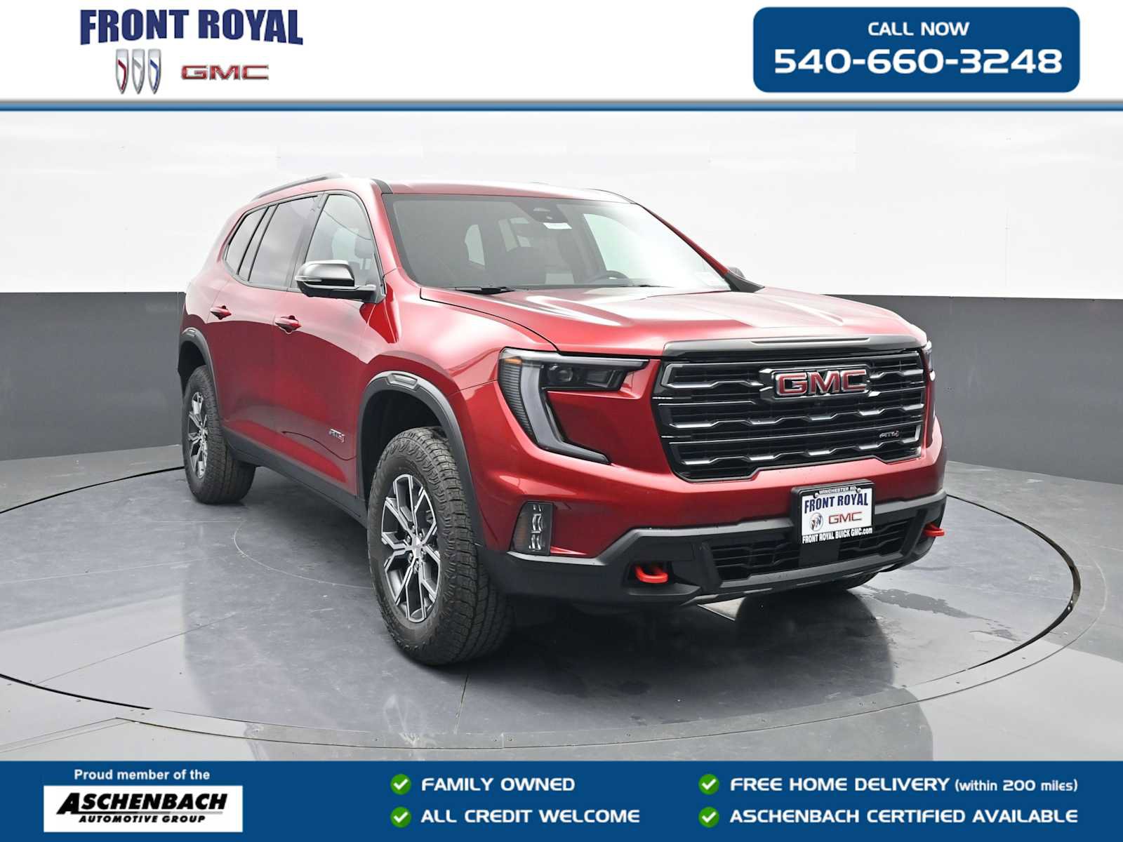 New 2026 GMC Acadia AT4