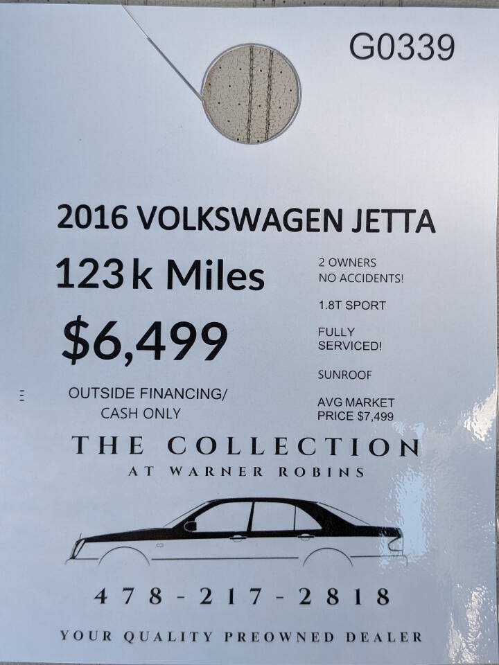 Used 2016 Volkswagen Jetta Sport w/ Lighting Package FWD image 5