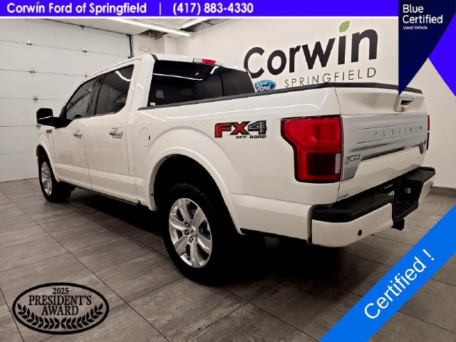 Certified 2019 Ford F150 Platinum w/ Equipment Group 701A Luxury AWD/4WD image 4