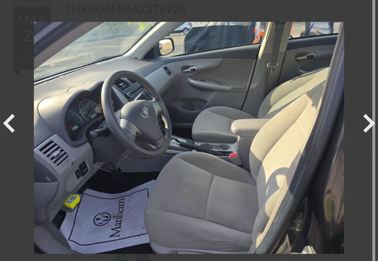 Used 2010 Toyota Corolla FWD image 4