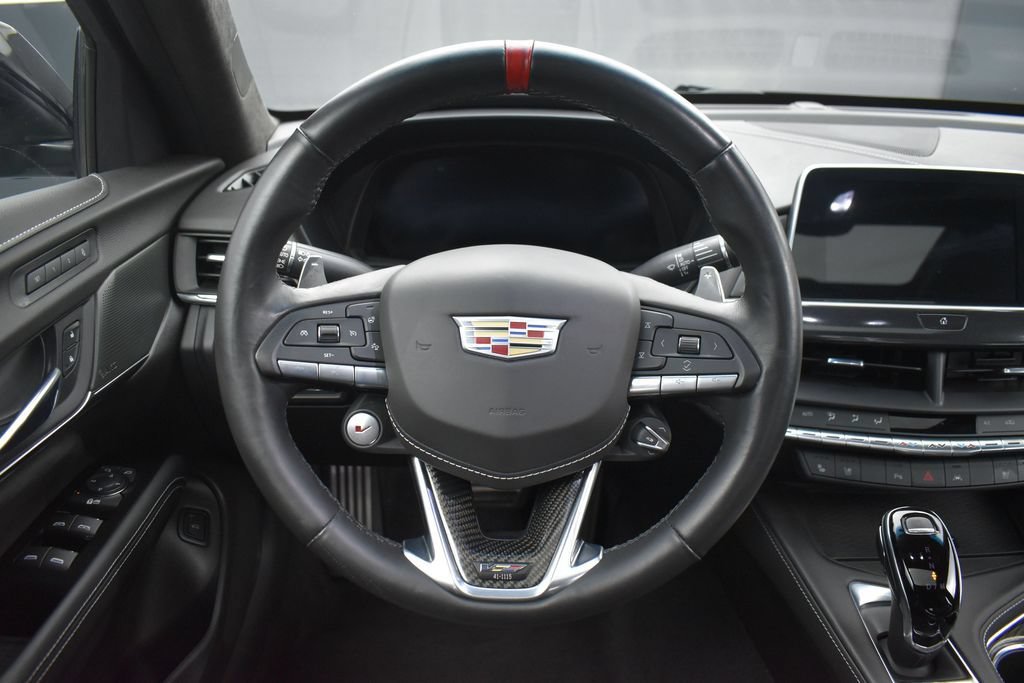 Used 2022 Cadillac CT4 V Blackwing w/ Carbon Fiber 1 Package RWD image 12