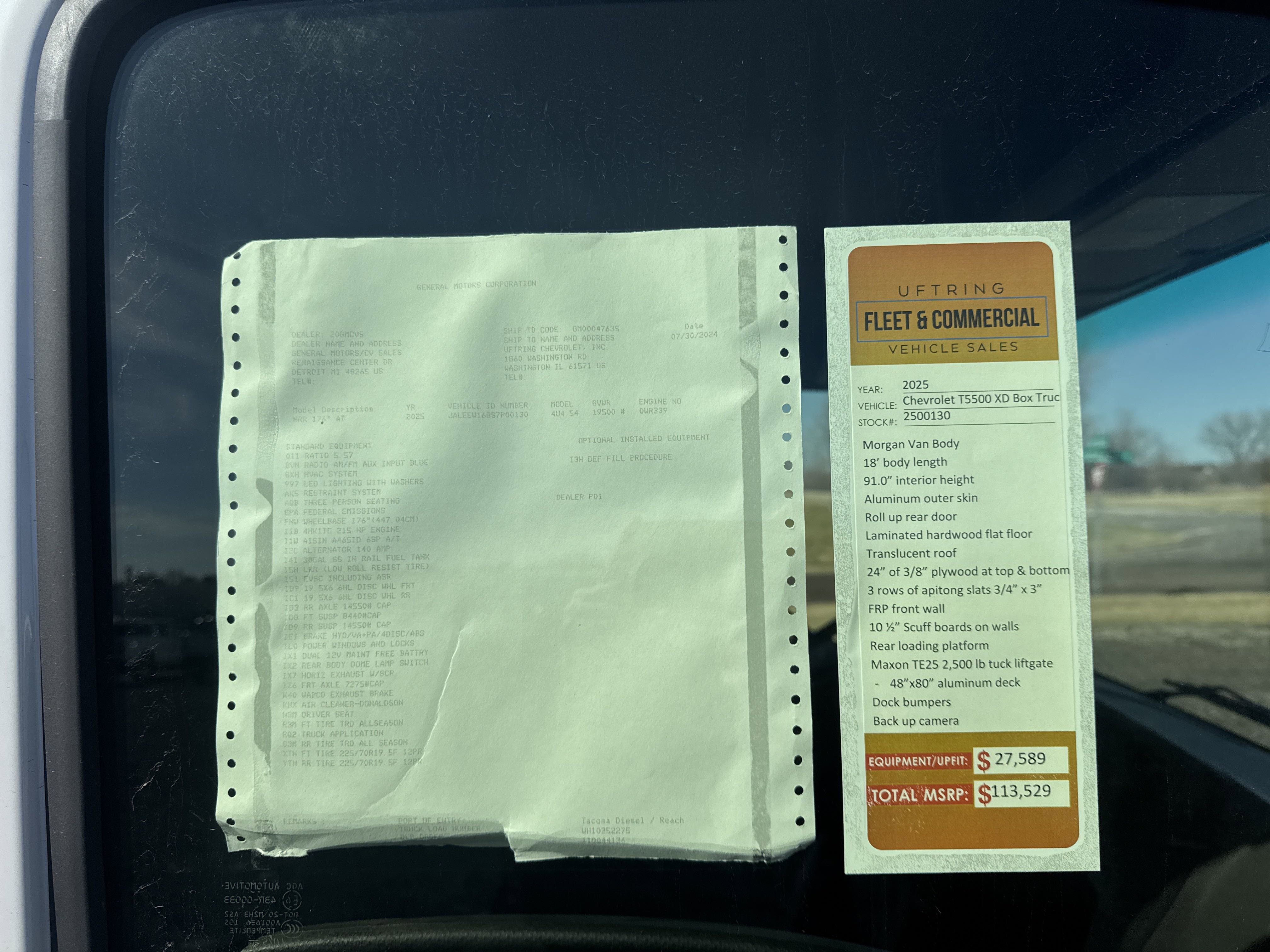 New 2025 Chevrolet Low Cab Forward 5500 XD image 16