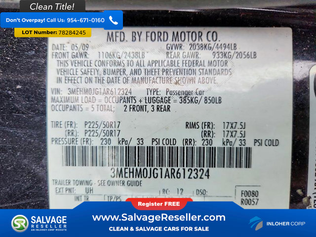 Used 2010 Mercury Milan Premier image 16