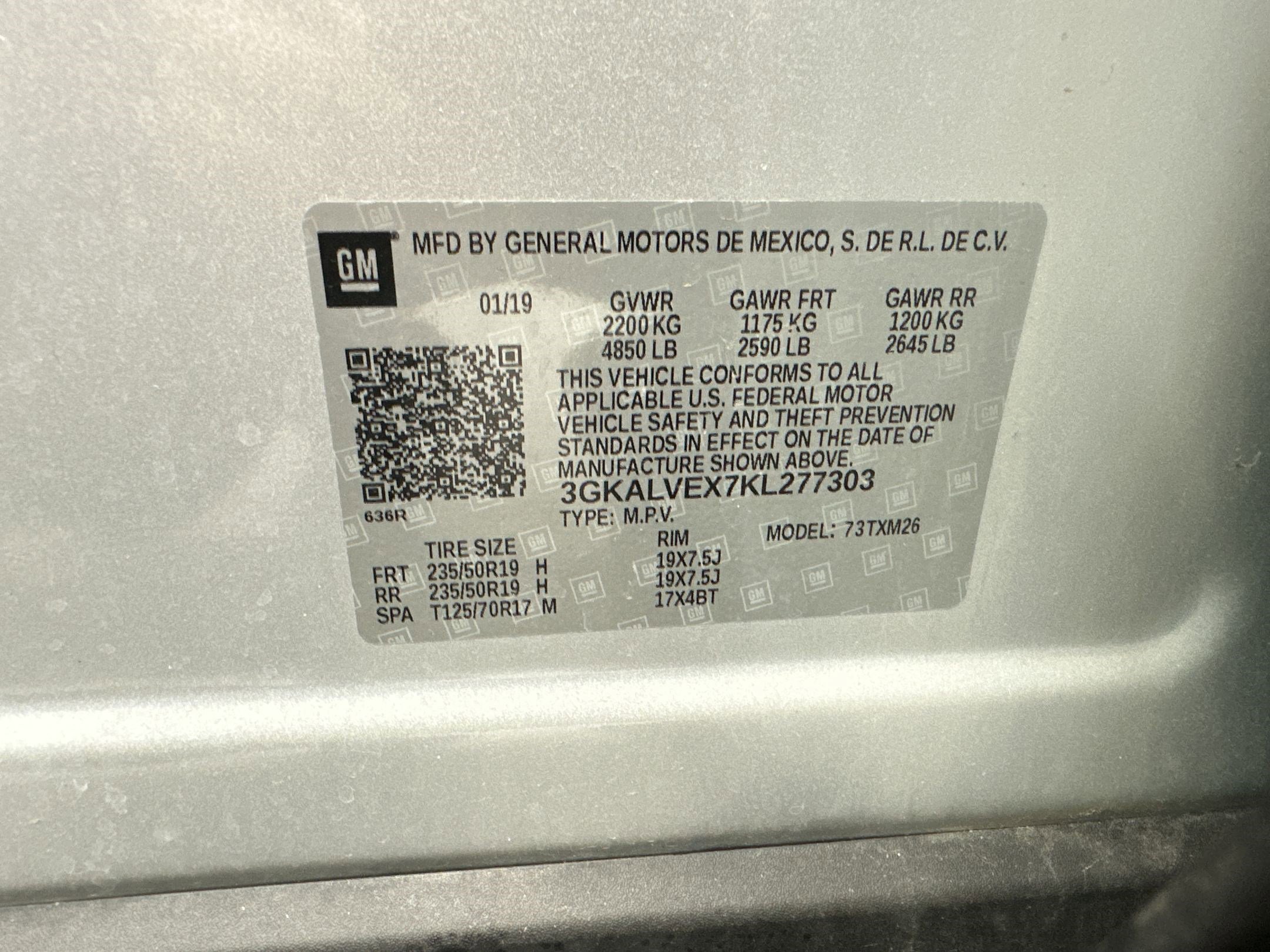 Certified 2019 GMC Terrain SLT AWD/4WD image 18