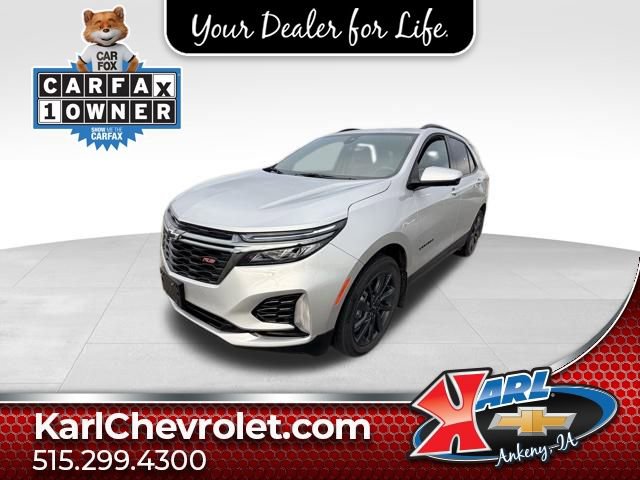 Used 2022 Chevrolet Equinox RS w/ RS Leather Package