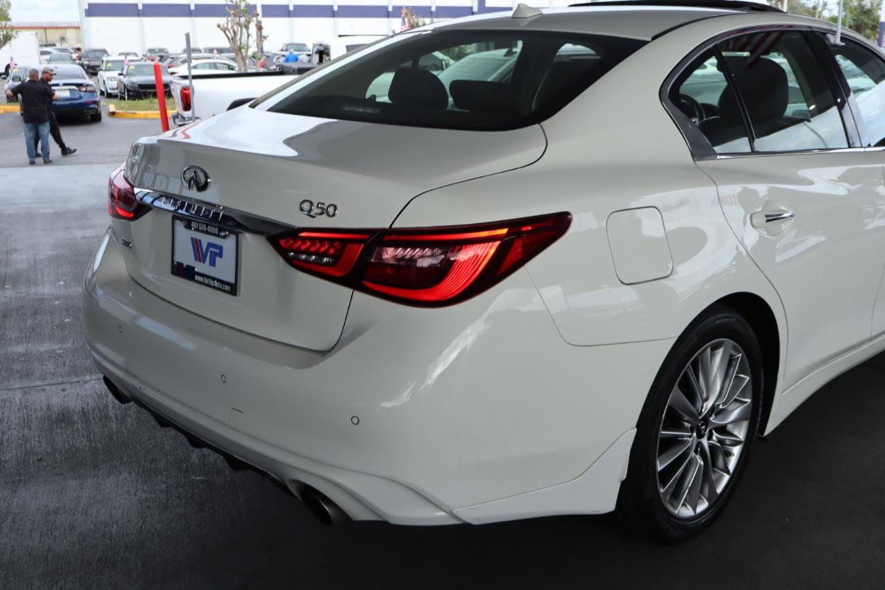 Used 2021 INFINITI Q50 Luxe w/ Cargo Package image 7