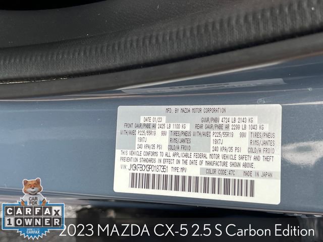 Used 2023 MAZDA CX-5 Carbon Edition image 25