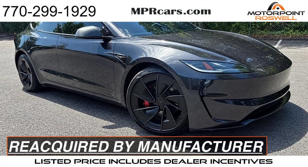 Used 2025 Tesla Model 3 Performance AWD/4WD image 1
