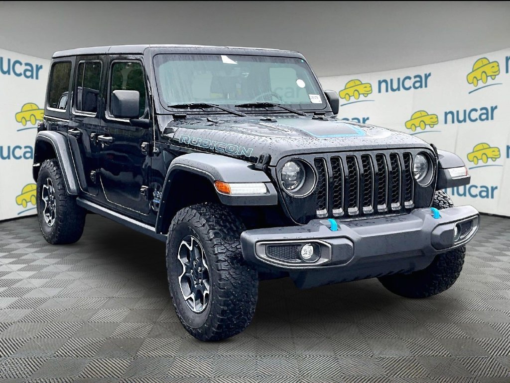 Used 2023 Jeep Wrangler Unlimited Rubicon 4xe w/ Cold Weather Group AWD/4WD image 1