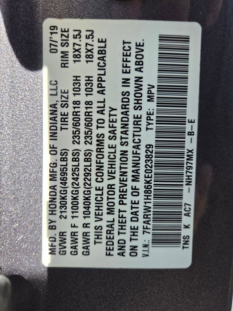 Certified 2019 Honda CR-V EX-L image 21