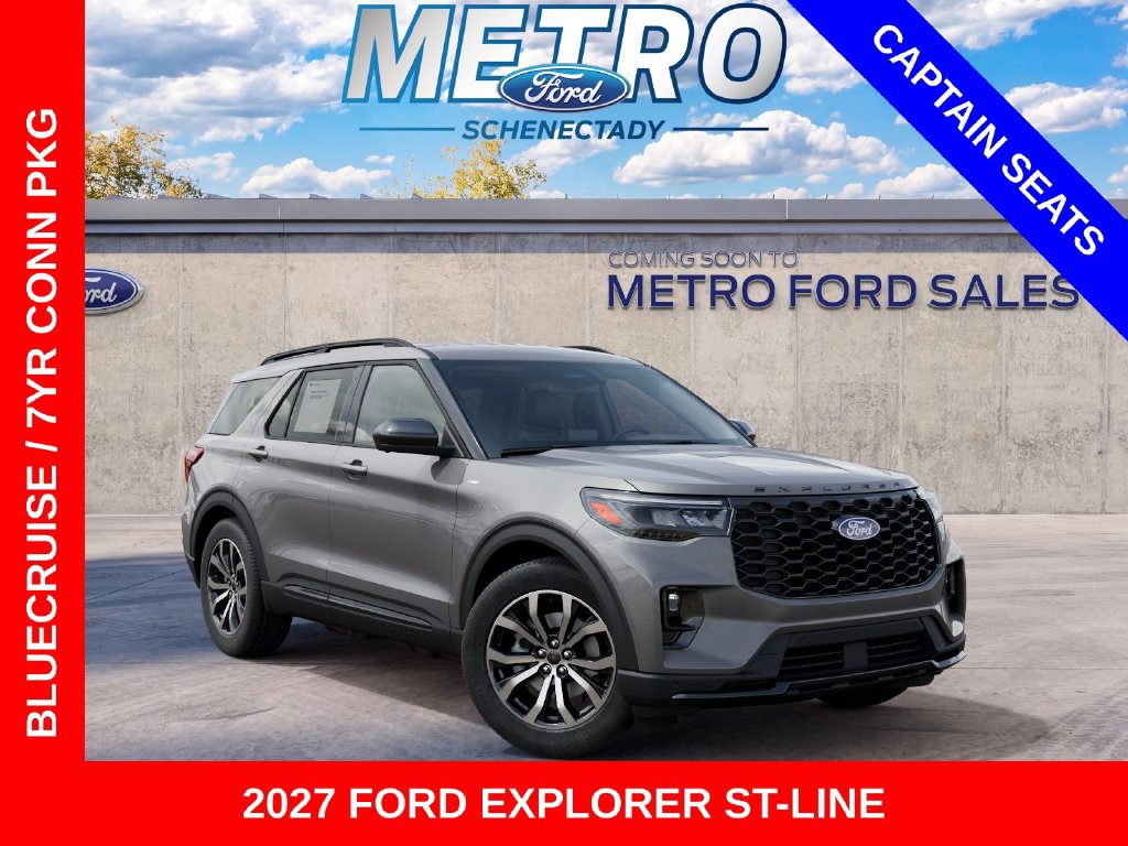 New 2027 Ford Explorer ST-Line