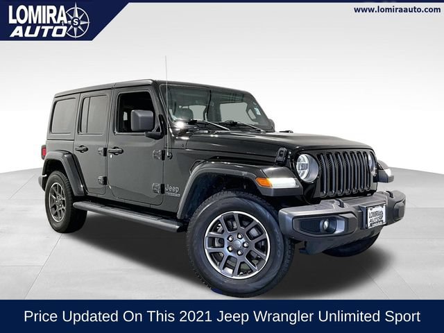 Used 2021 Jeep Wrangler Unlimited Sport