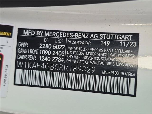 Used 2024 Mercedes-Benz C 300 Sedan image 24