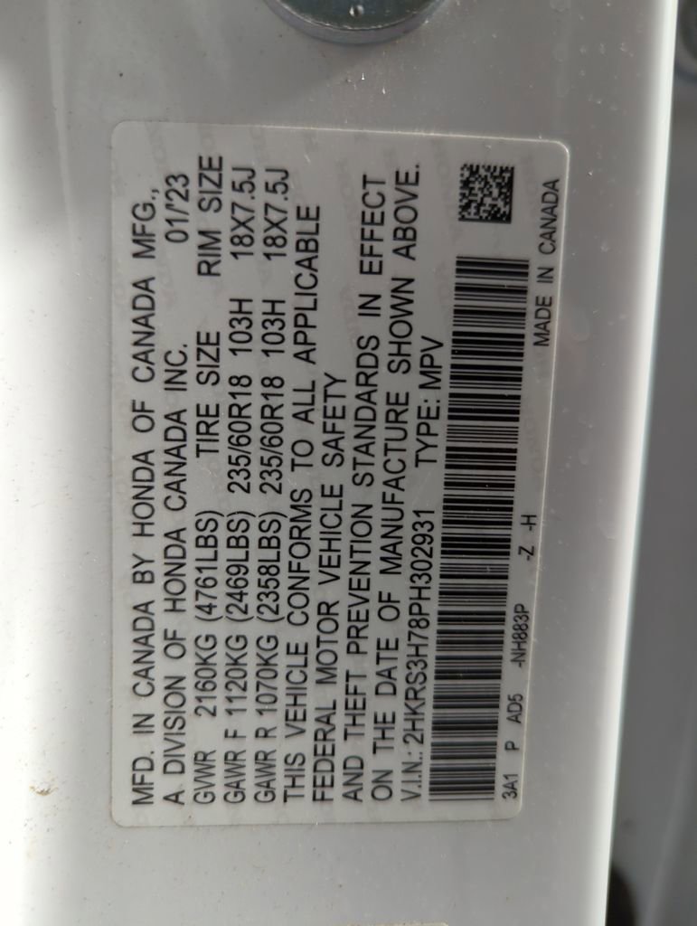 Certified 2023 Honda CR-V EX-L image 25