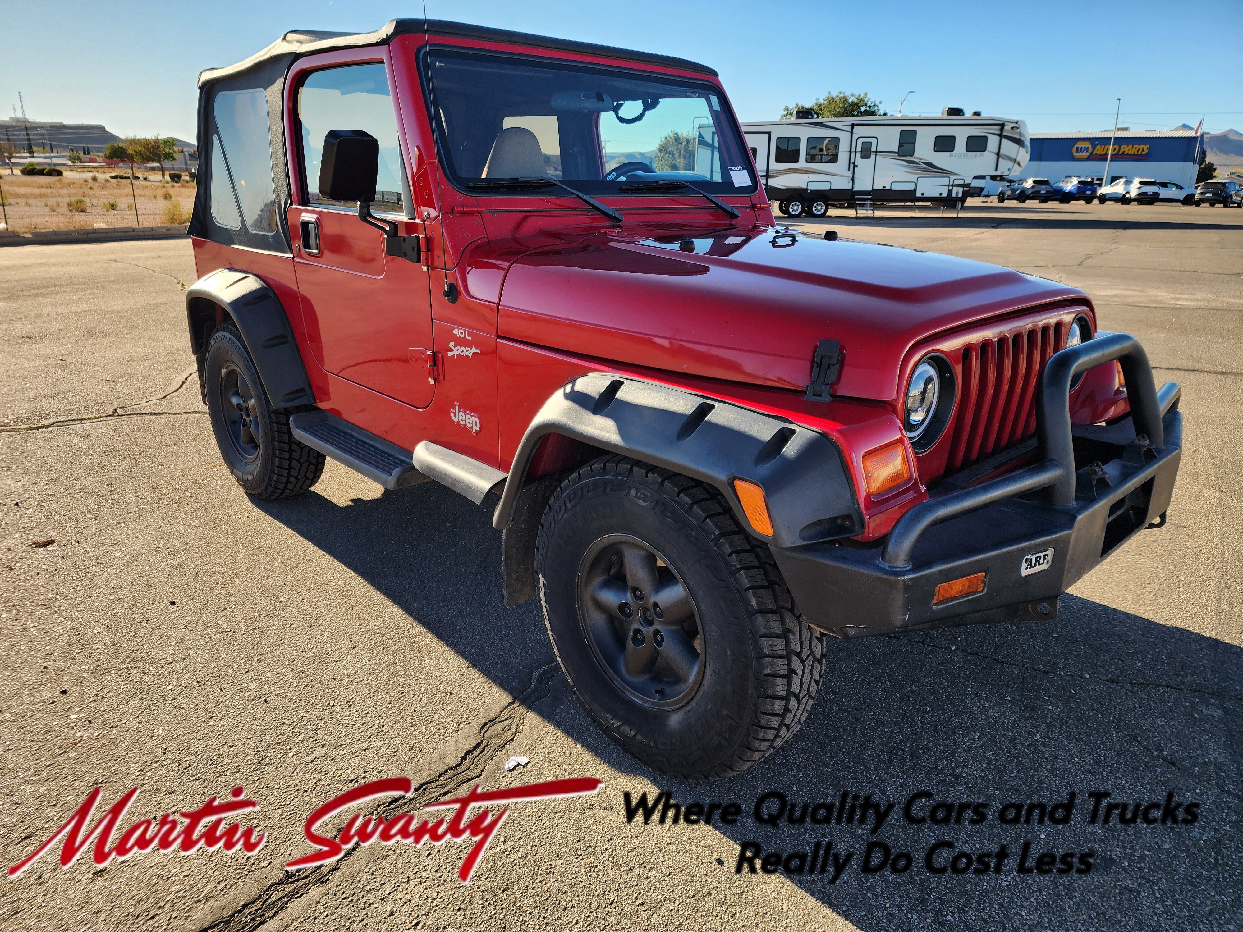 Used 2001 Jeep Wrangler Sport