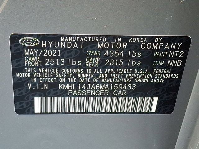 Used 2021 Hyundai Sonata SEL w/ Convenience Package image 27