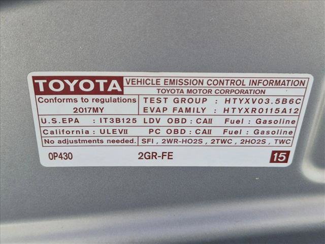 Certified 2017 Toyota Camry XLE FWD image 24