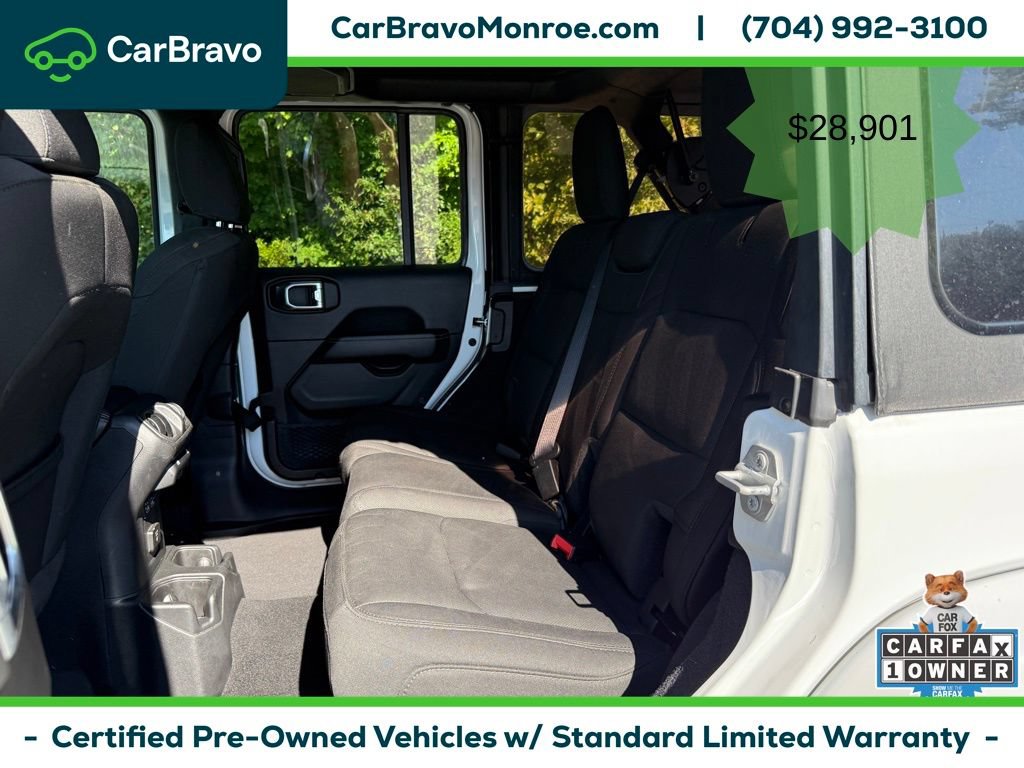 Used 2023 Jeep Wrangler Unlimited Sahara AWD/4WD image 23