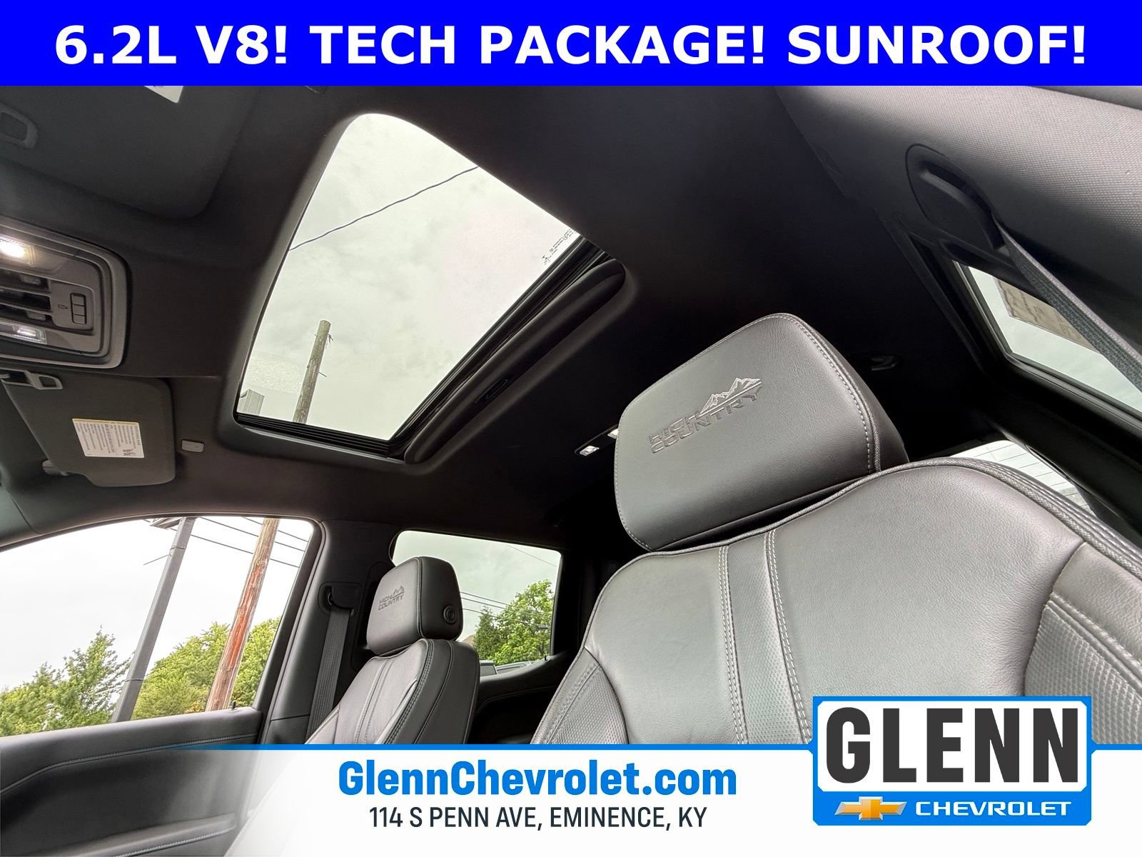 Used 2020 Chevrolet Silverado 1500 High Country w/ Technology Package AWD/4WD image 19