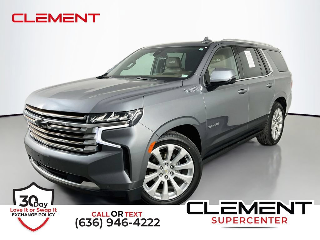 Used 2021 Chevrolet Tahoe High Country