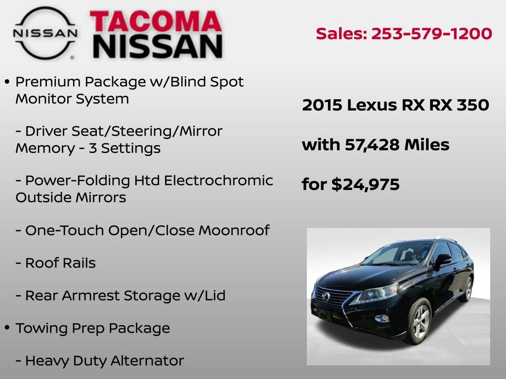 Used 2015 Lexus RX 350 AWD image 7