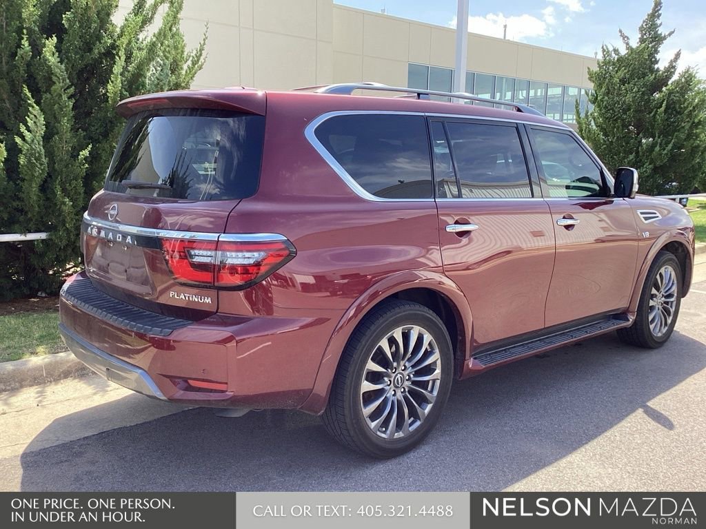 Used 2021 Nissan Armada Platinum w/ Captain's Chairs Package image 6
