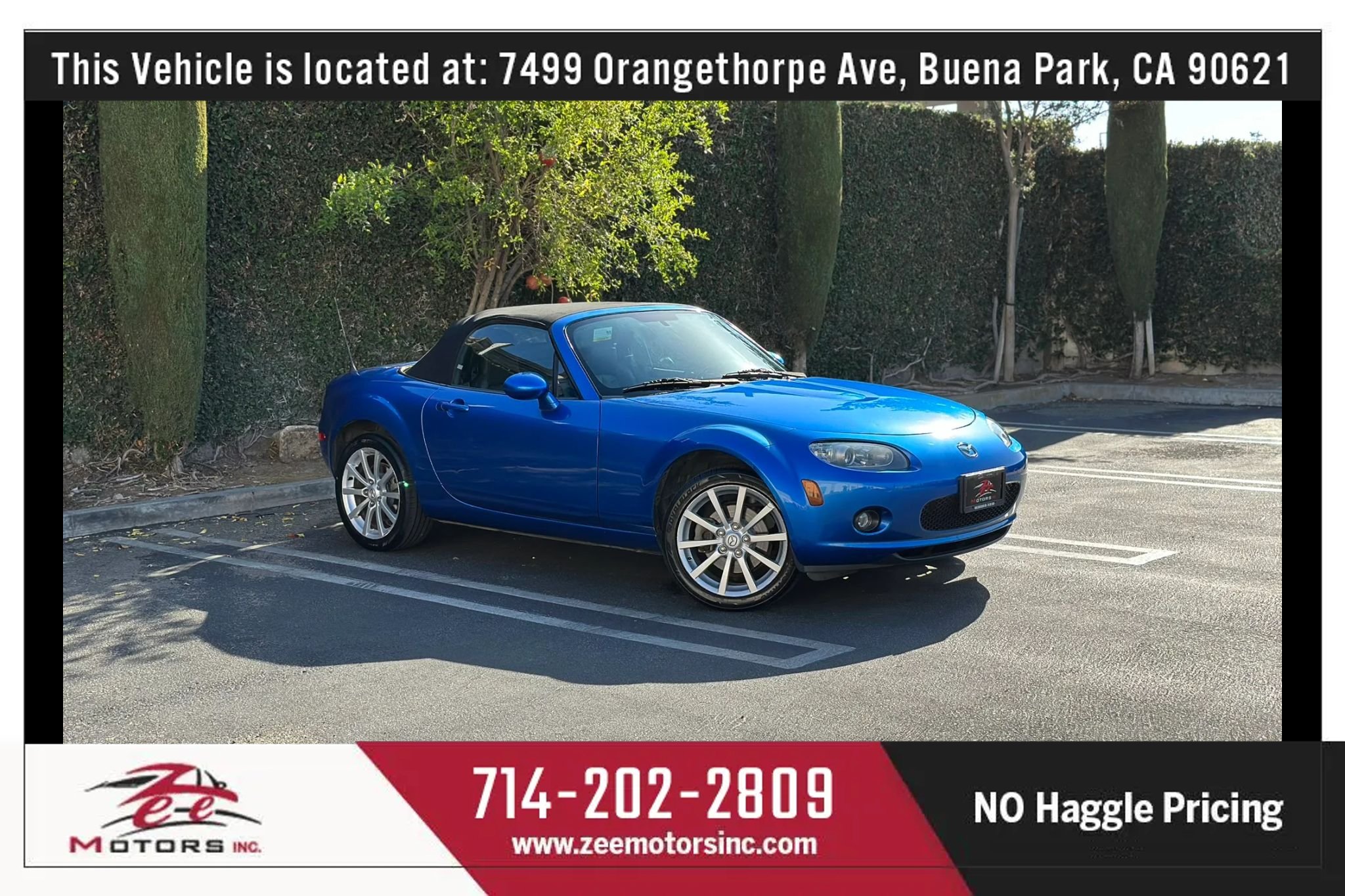 Used 2006 MAZDA MX-5 Miata Grand Touring w/ Premium Pkg RWD image 5