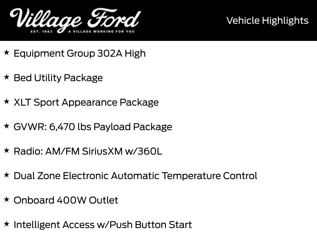 Used 2023 Ford F150 XLT w/ Equipment Group 302A High AWD/4WD image 7