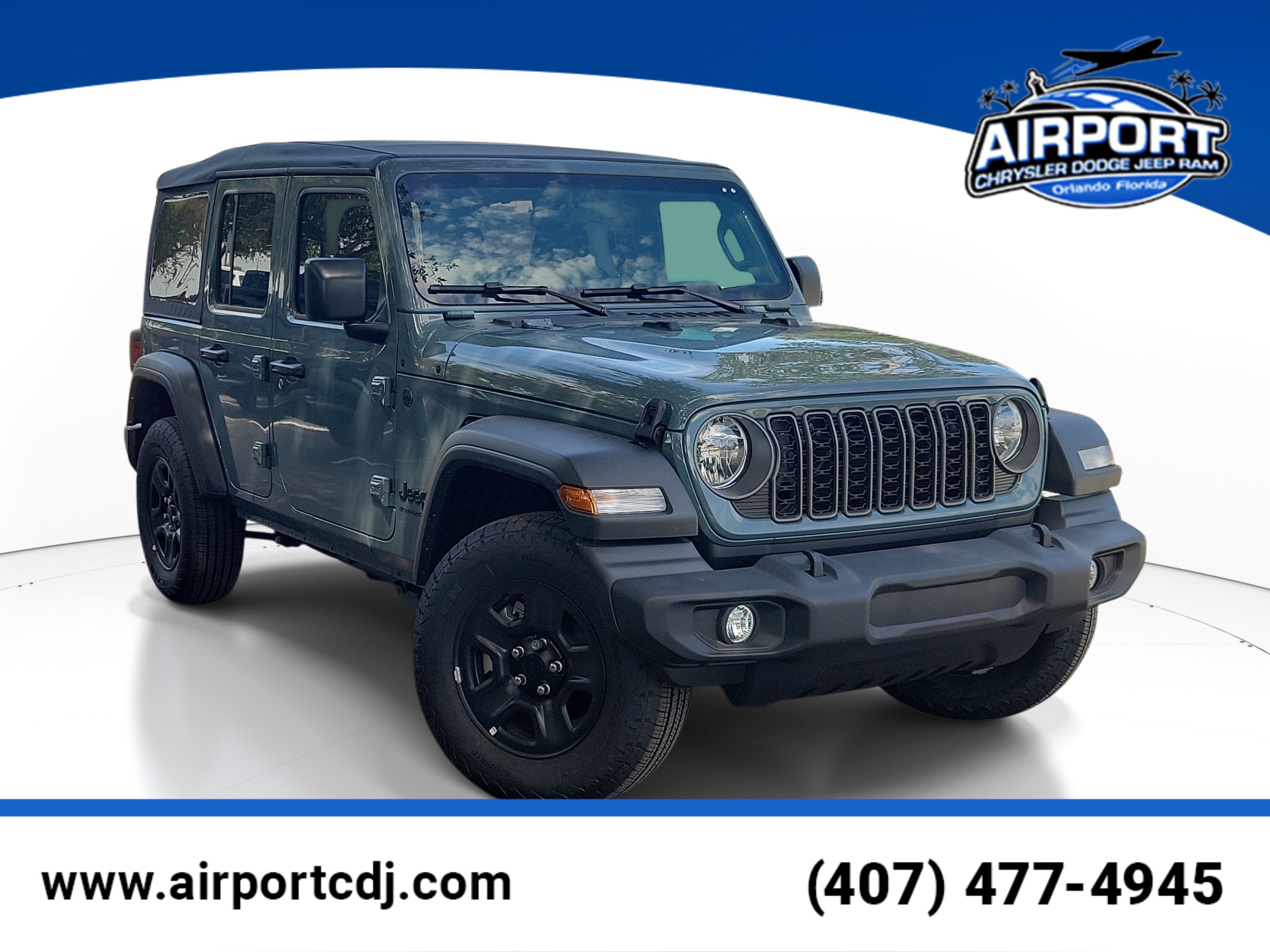 New 2026 Jeep Wrangler Unlimited Sport AWD/4WD image 1
