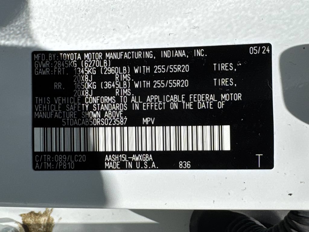 Used 2024 Toyota Grand Highlander AWD Hybrid image 35