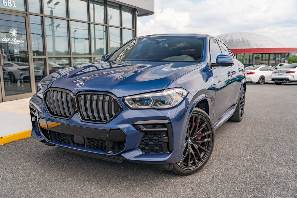 Used 2023 BMW X6 M50i w/ Executive Package AWD/4WD image 2