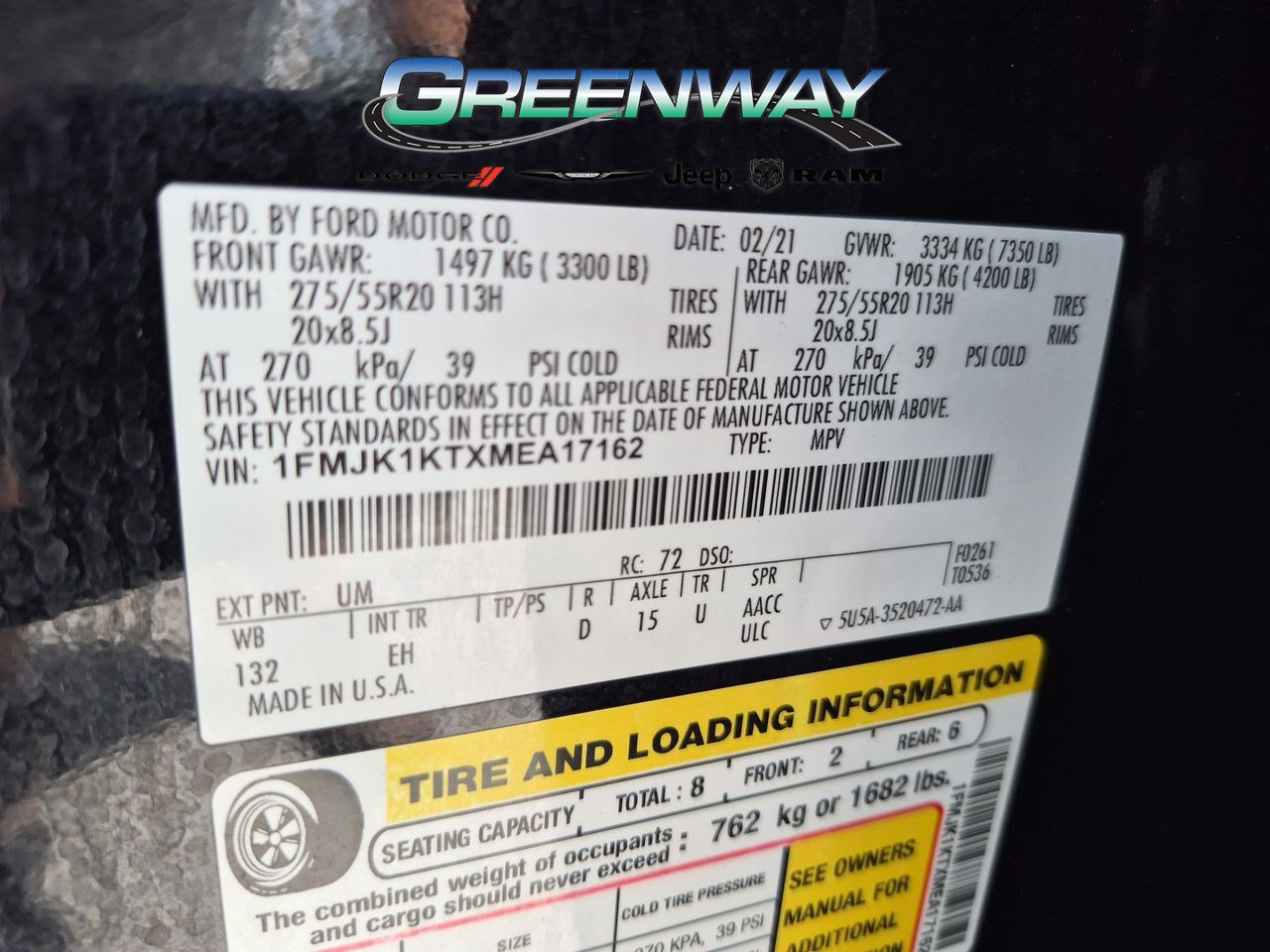 Used 2021 Ford Expedition Max Limited RWD image 32