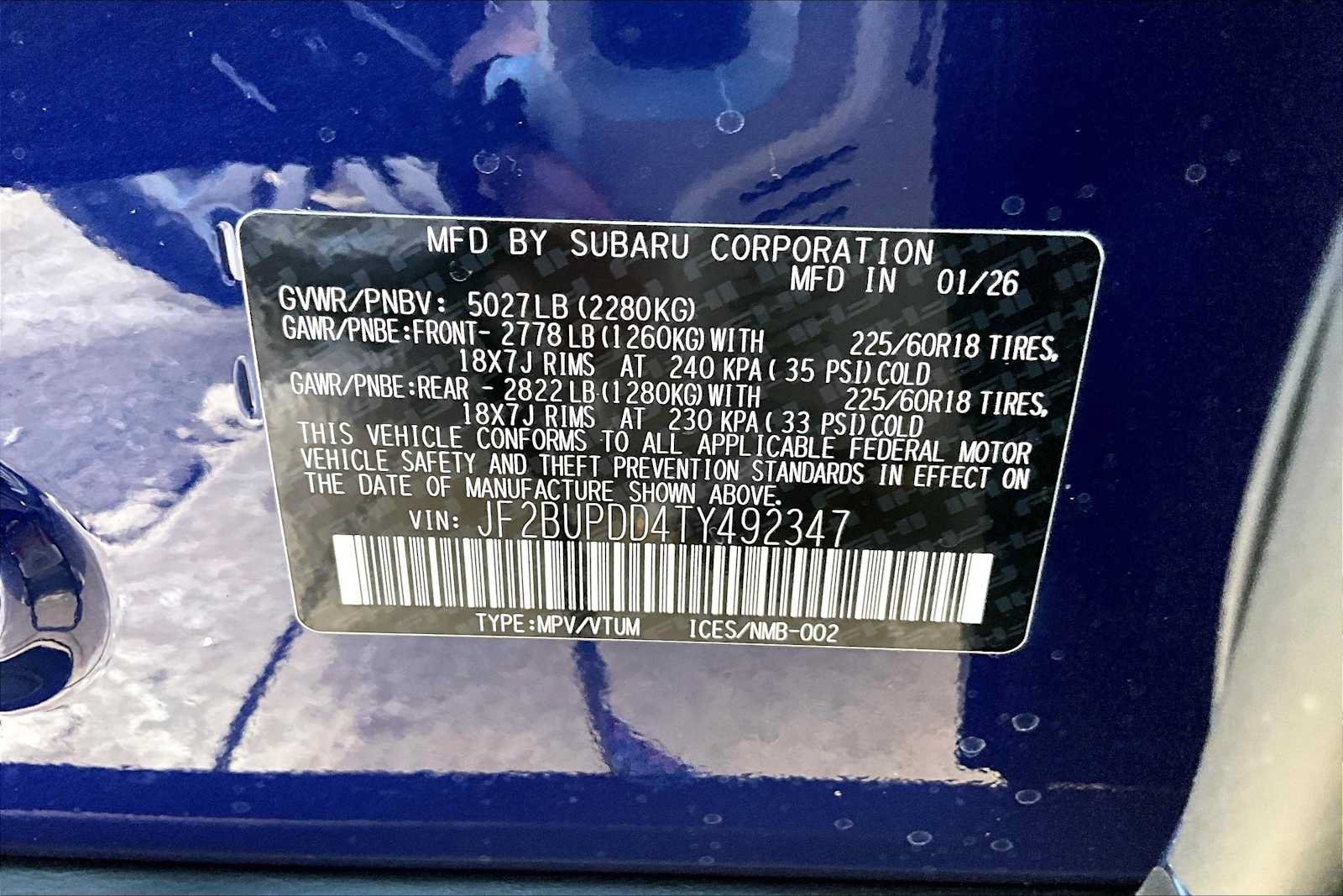 New 2026 Subaru Outback Limited AWD/4WD image 18