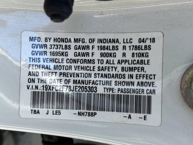 Used 2018 Honda Civic EX image 22
