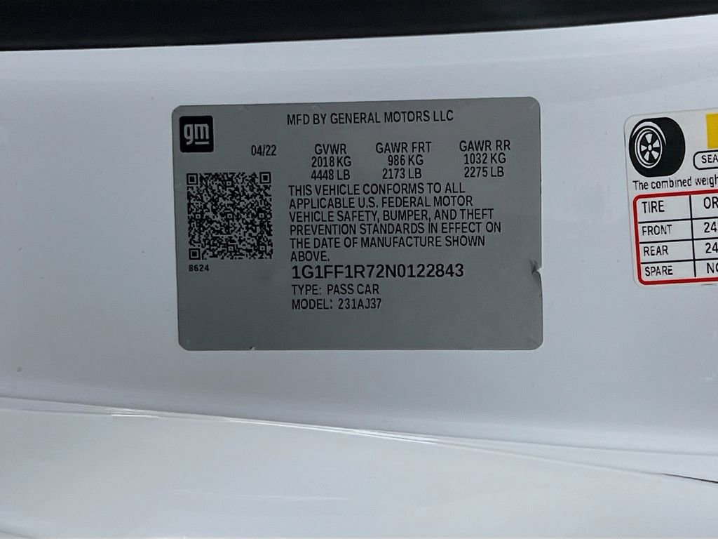 Used 2022 Chevrolet Camaro LT w/ RS Package image 29