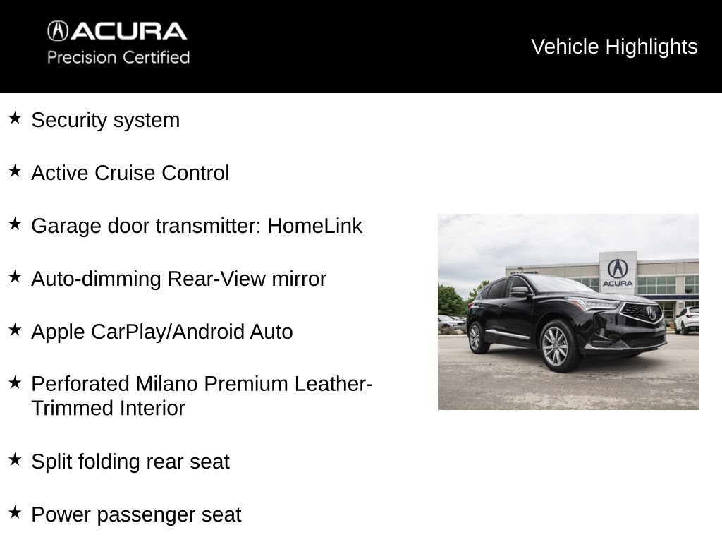 Certified 2024 Acura RDX SH-AWD w/ Technology Package image 17