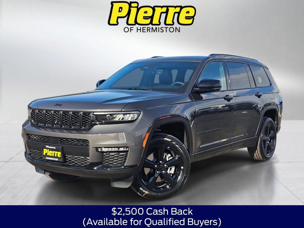 New 2025 Jeep Grand Cherokee L Limited w/ Black Appearance Package AWD/4WD image 1