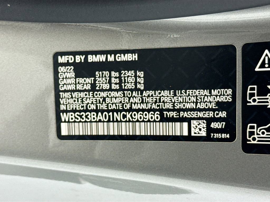 Used 2022 BMW M4 xDrive Competition image 20