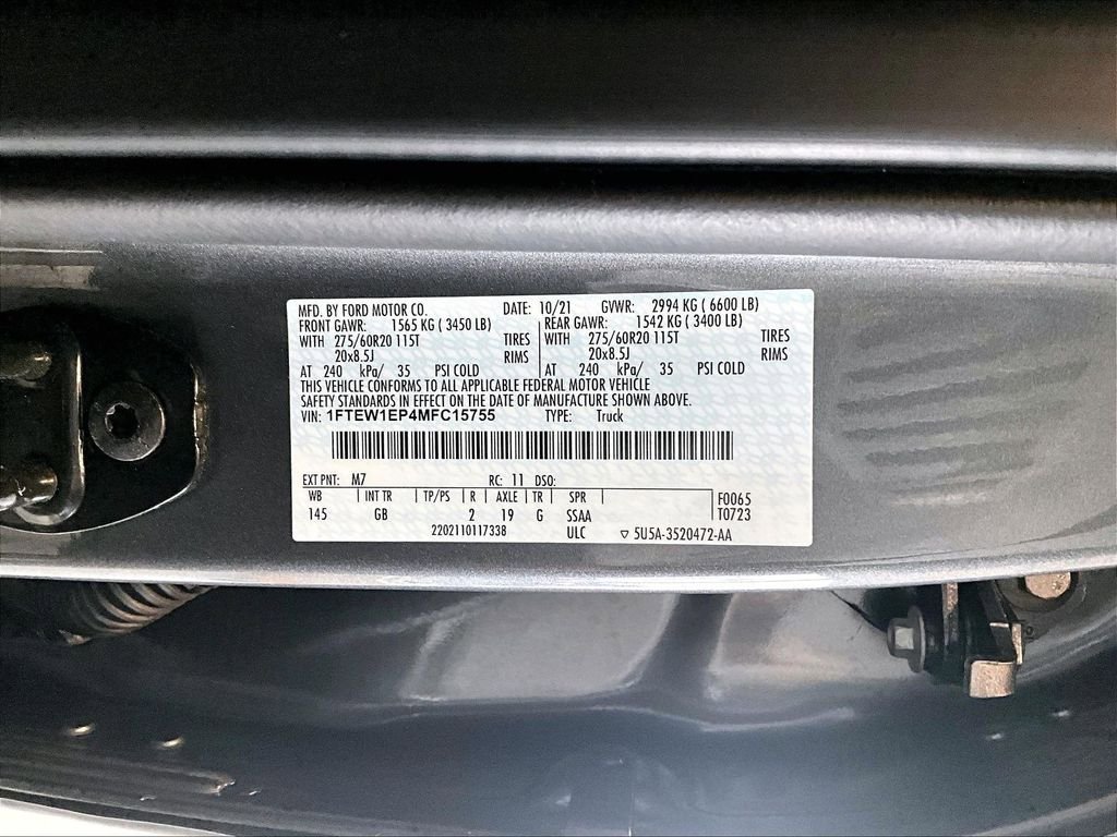 Used 2021 Ford F150 XL w/ STX Appearance Package AWD/4WD image 34
